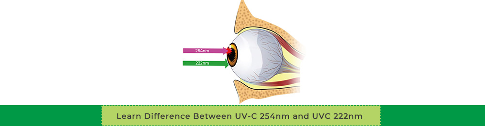 Difference Between UV C 254nm and Far UVC 222nm