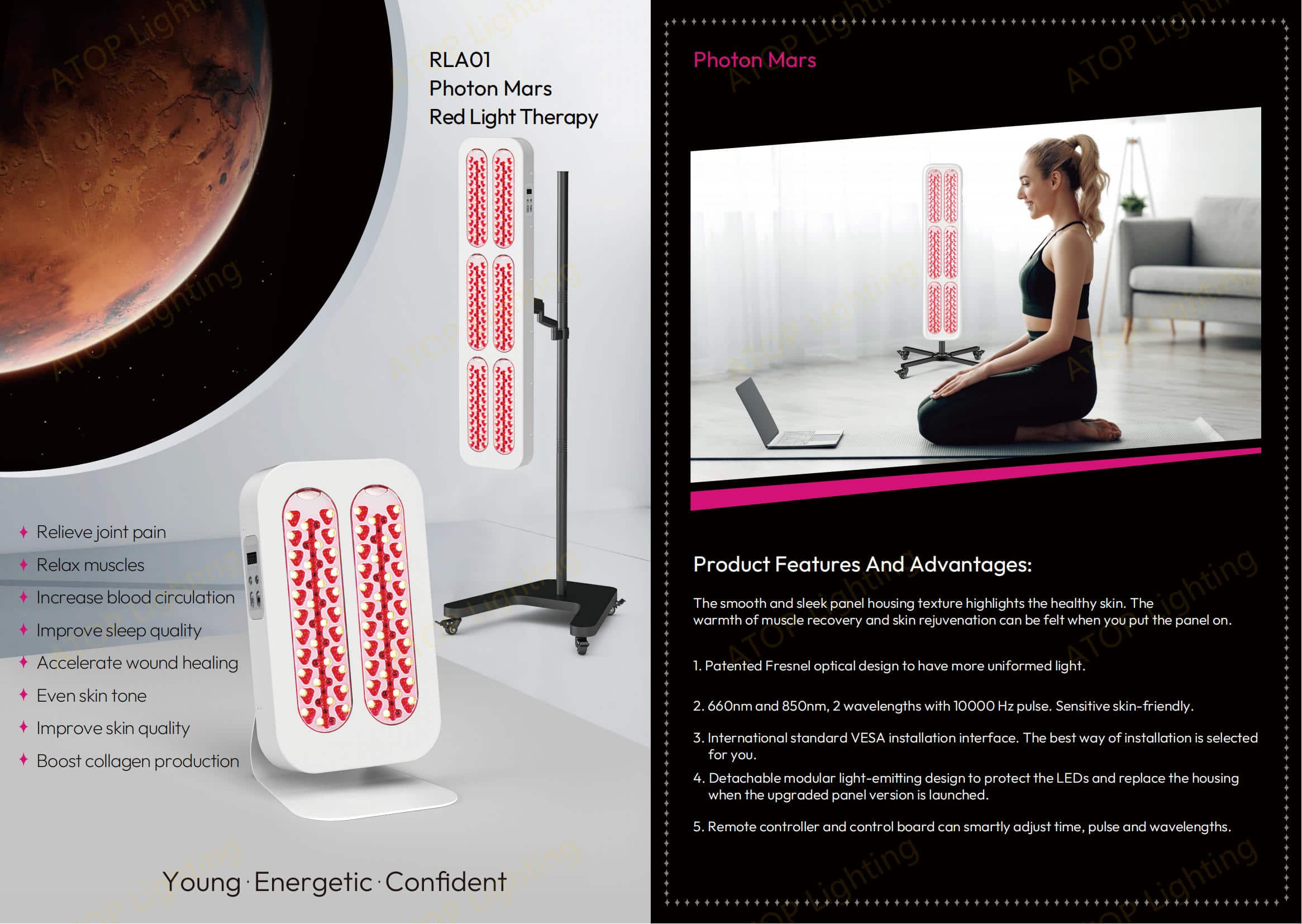 RLA01 Photon Mars Red Light Therapy