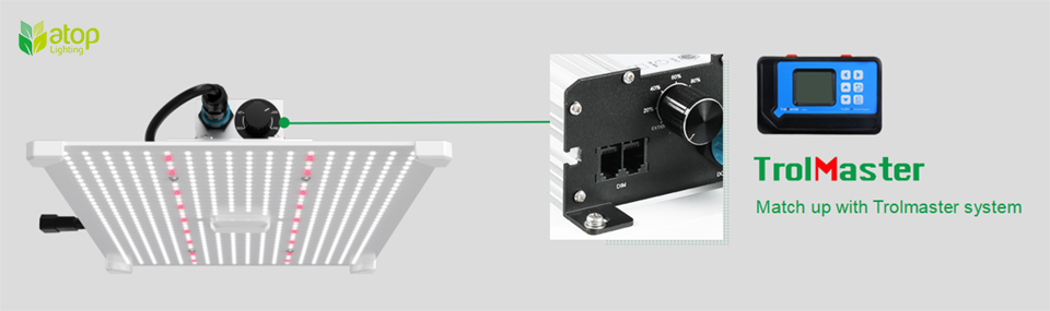 led grow light match up with Trolmaster system