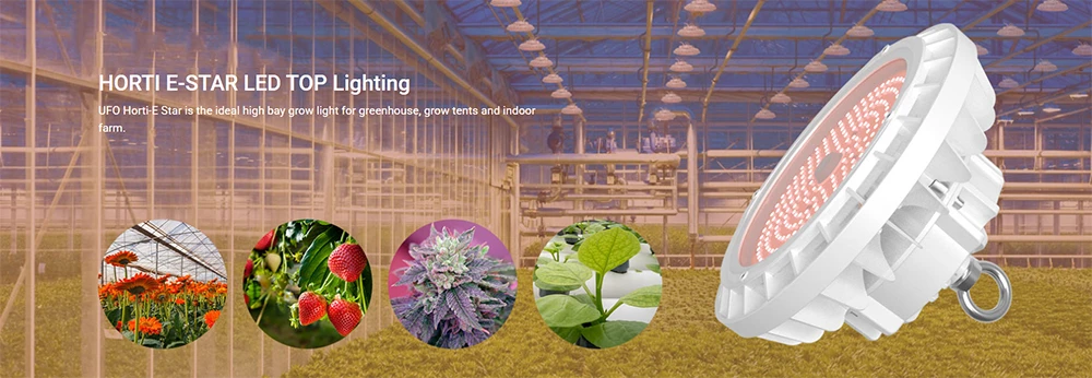 horti estar LED high bay light grow light with large heat sink