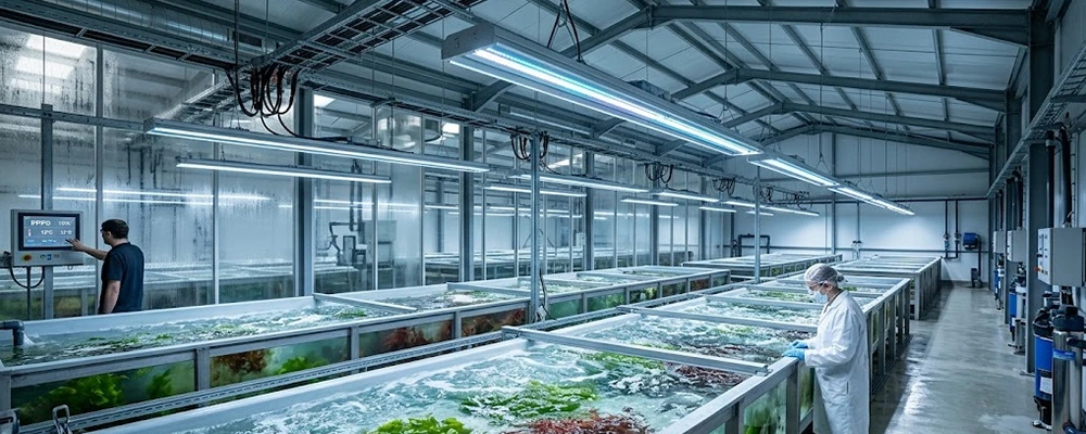 indoor seaweed cultivation