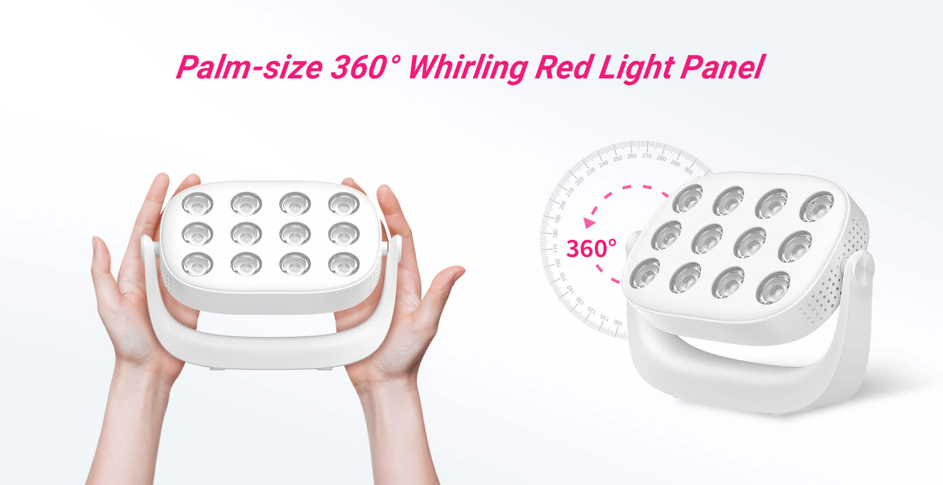 Palm size 360 degree Whirling Red Light Panel_03